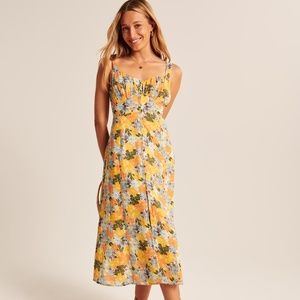 Abercrombie & Fitch Floral Midi Dress  - NWT Small